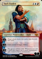 Dack Fayden -Foil Light Play MTG Ravnica Allegiance Mythic Edition