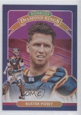 2020 Panini Donruss Diamond Kings Holo Purple Buster Posey #2 0t2