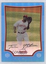 2009 Bowman Chrome Blue Refractor 49/150 Torii Hunter #30 10k8