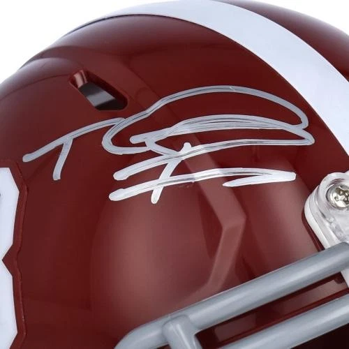 Tua Tagovailoa Alabama Crimson Tide Signed Riddell Speed Mini Helmet - Image 2 of 2