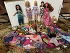 Huge Lot Approx 100 Pieces Vintage, Modern Barbie Dolls Accessories Clothes