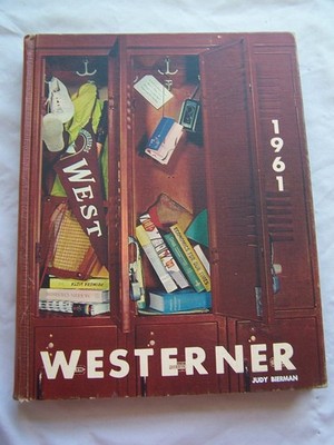 1961 WEST PHOENIX HIGH SCHOOL YEARBOOK PHOENIX, ARIZONA     LYNDA DAY GEORGE
