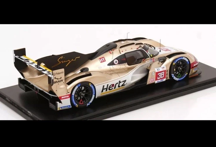 Spark PORSCHE 963 9RD 4.6L TURBO V8 24h LE MANS 2023 #38 with Showcase 1/18 New! - Imagem 2 de 3