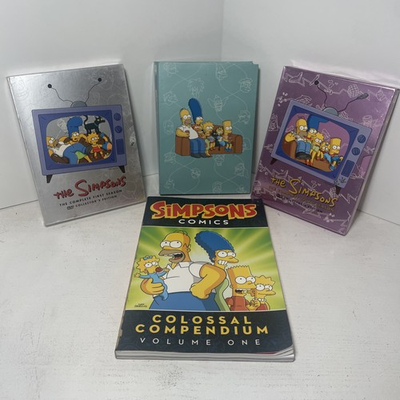 #ad #ad THE SIMPSONS COMPLETE SEASONS 1 2 3 COLLECTORS EDITION DVD FIRST SECOND THIRD $19.00