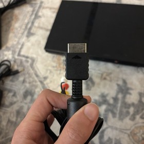 Sony PlayStation 2 Slim Console w/ Cords PS2 Tested And Working SCPH-70012 Black