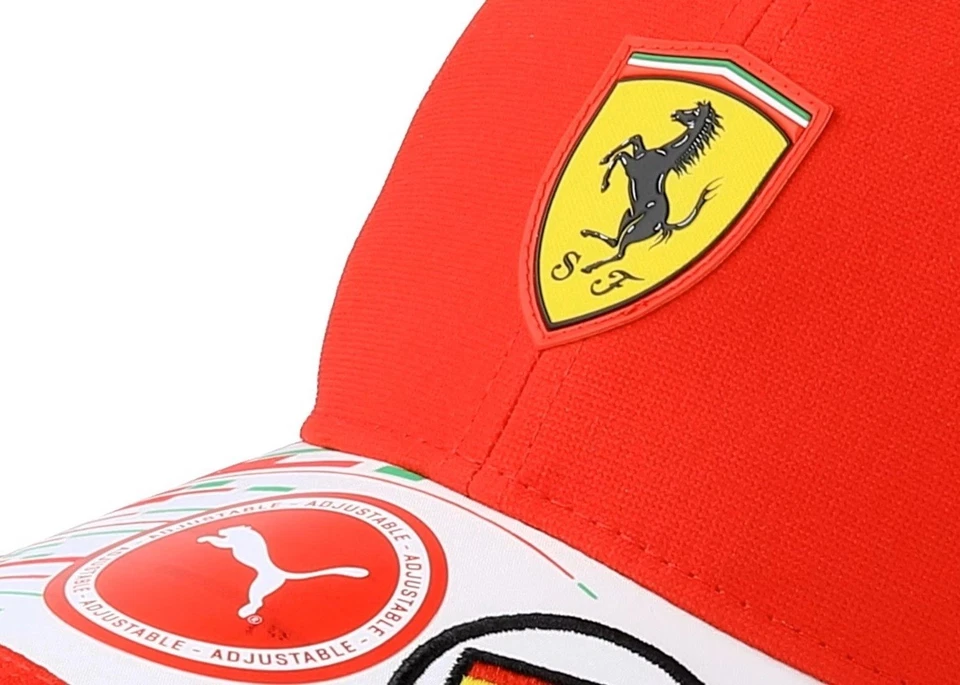 Sebastian Vettel Scuderia Ferrari Racing Drivers Cap - Formula 1 - F1 - 2018 Hat - Image 2 of 4
