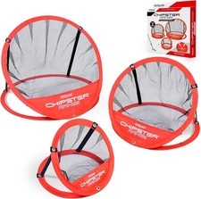 Chipster Pop-Up Golf Chipping Practice Net - Training Aid for Precision and Dist