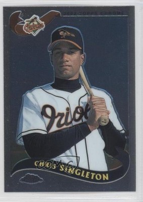 2002 Topps Chrome Chris Singleton #431 7y9