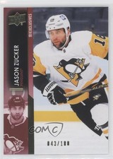 2021-22 Upper Deck Series 1 Exclusives 43/100 Jason Zucker #146 0q72