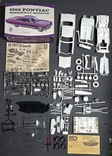HIGHLY SOUGHT AFTER  1966 Pontiac Bonneville 3in1 by MPC w/slot car parts