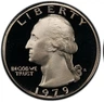 1979 S Type 1 GEM Proof Washington Quarter Filled S Mint Mark