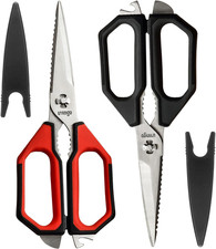 Kitchen Scissors Set All Purpose - Heavy Duty Stainless Steel Come Apart Food Sh