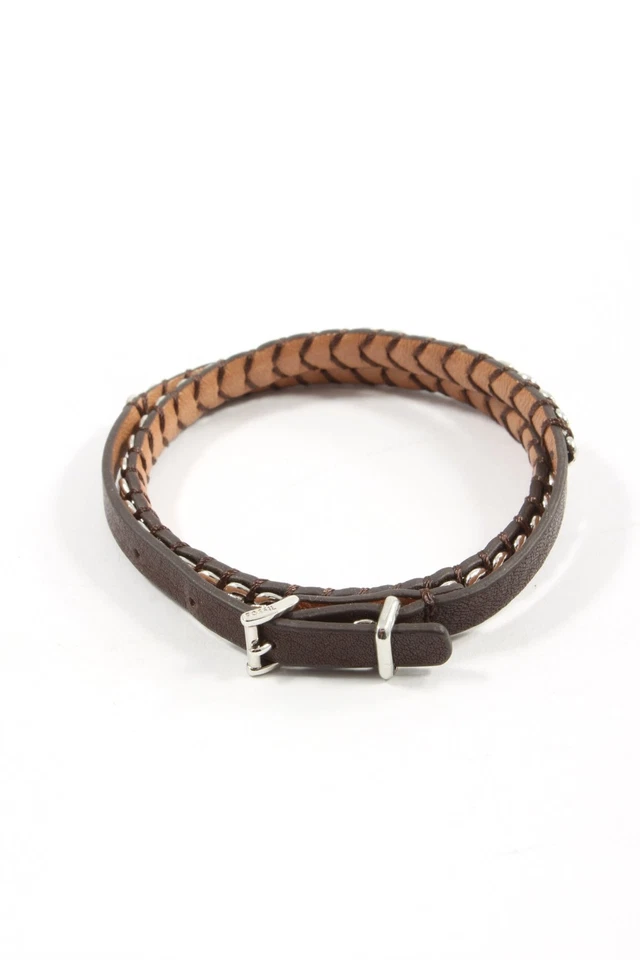 FOSSIL Armband Damen Armschmuck braun-weiß Casual-Look - Bild 2 von 4