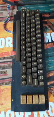 Commodore 64 Breadbin Keyboard / Tastatur (works orange F-keys) 8-bit #3