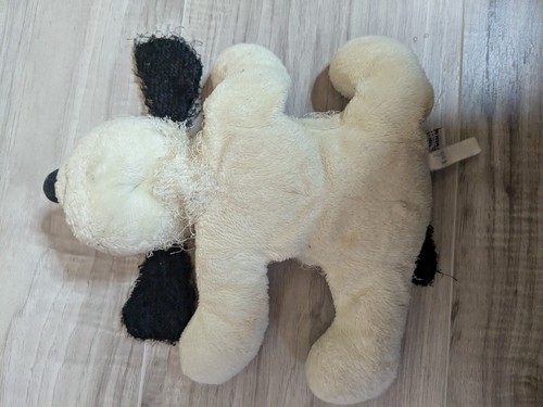Ganz Webkinz black & white cheeky dog puppy no code Stuffed Animal - Picture 5 of 8