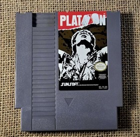 Platoon Nintendo NES Includes Box (See Photos)
