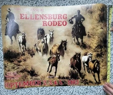 Ellensburg Rodeo Poster 1983 - Joy Gordon - (17”x23”)