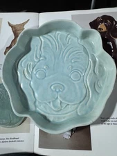 Kay Finch Dog Head Ashtray
