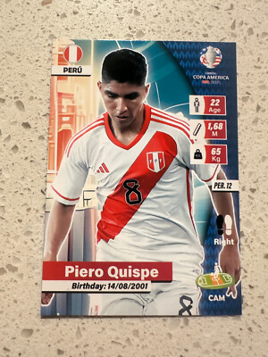 2024 Copa America Cards Pedro Quispe Flash Edition Peru