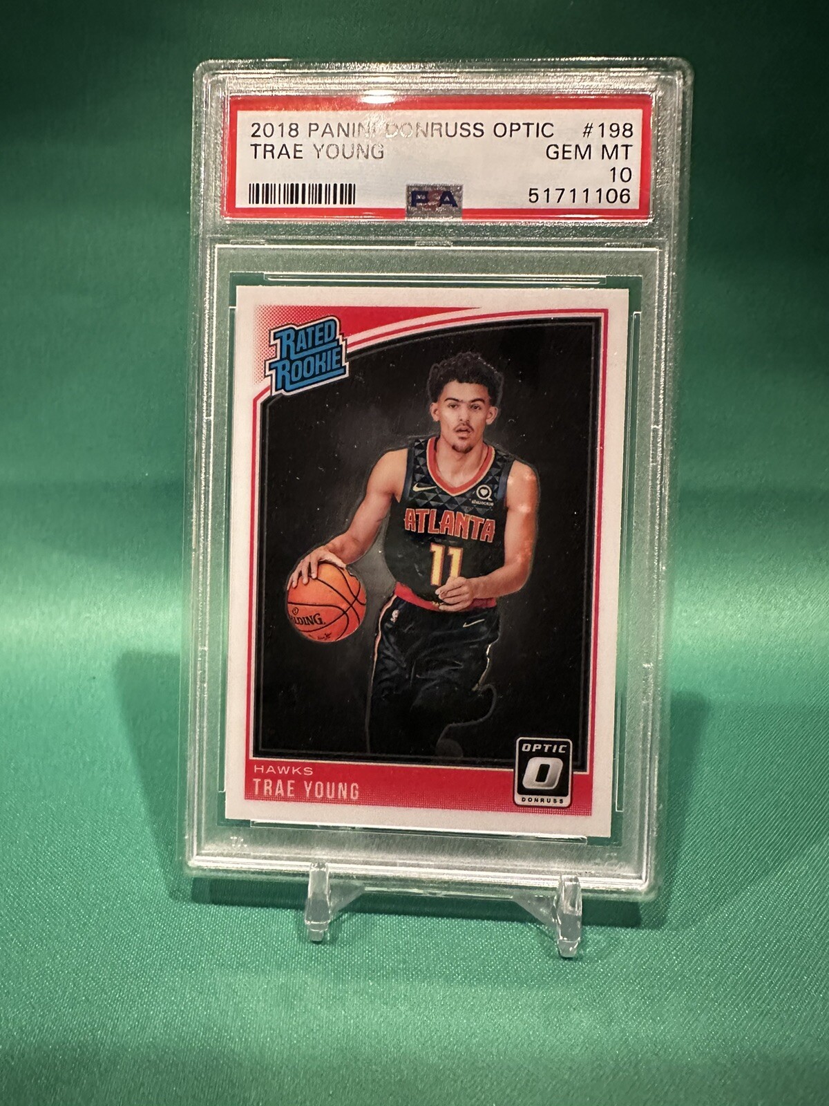 Trae Young 2018 Optic #198 Base Price Guide - Sports Card Investor