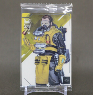 Caustic APEX LEGENDS Wafer Card TCG BANDAI Japan No.7 | eBay