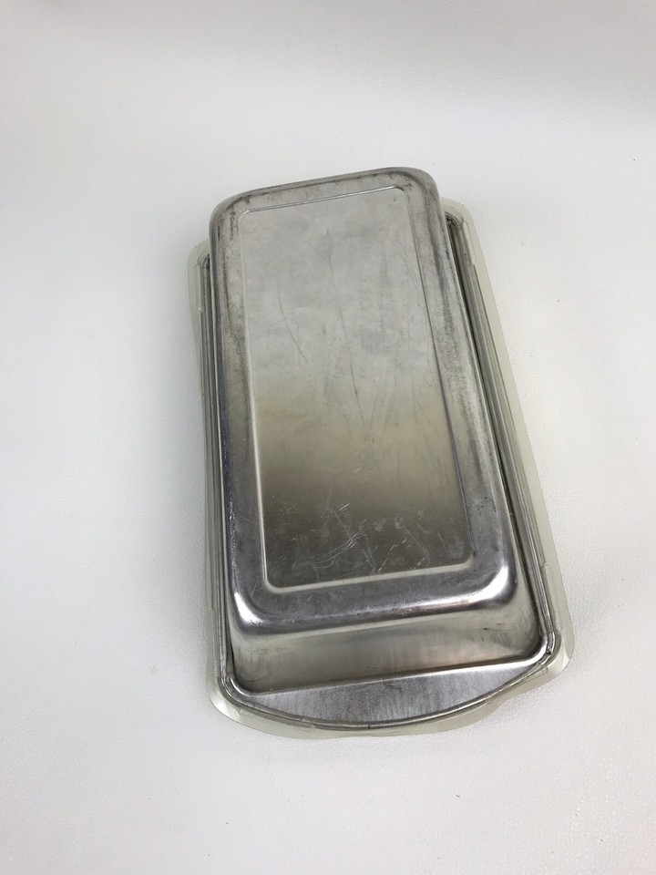 VTG Chicago Metallic Aluminum Bread Loaf/Meatloaf Pans Set 9x5 In USA