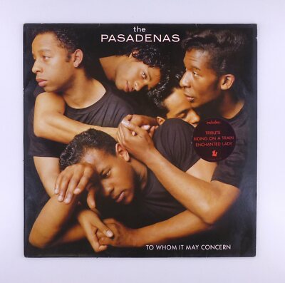 12'' LP - The Pasadenas - To Whom It May Concern - O153 - cleaned