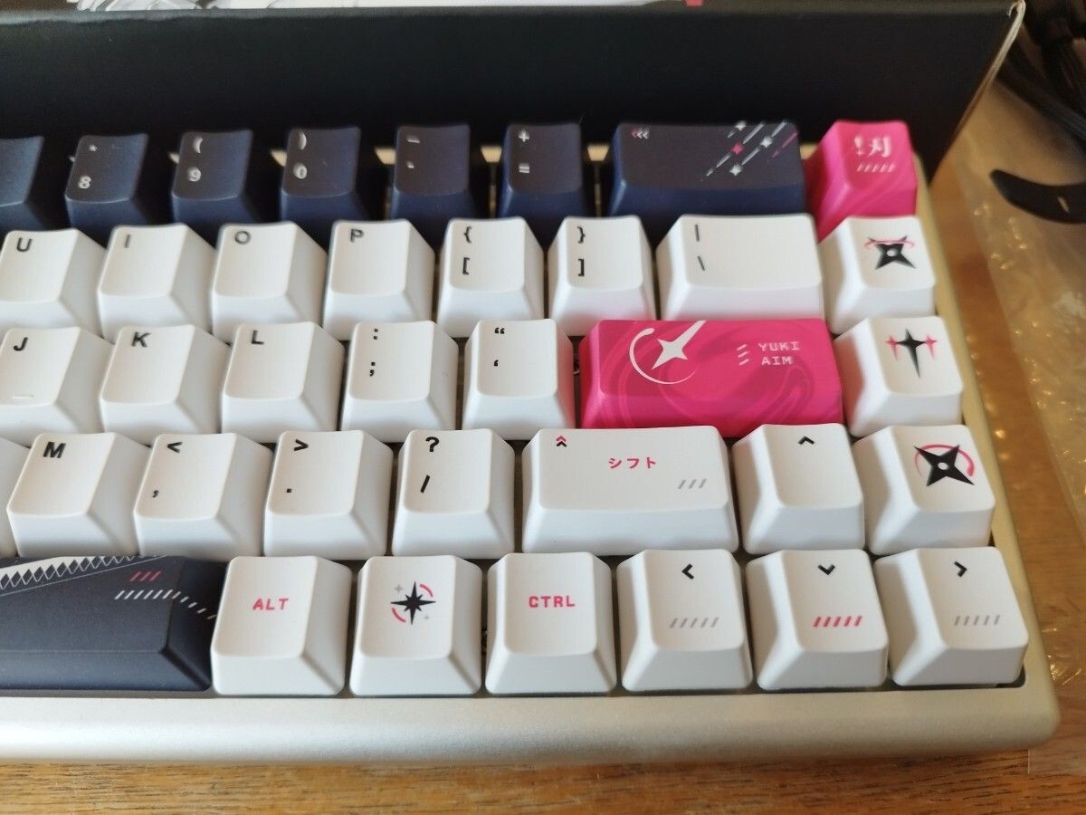 USED YUKI AIM Polar 65 KATANA Collection Keyboard AS