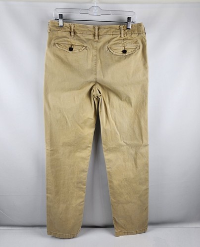 American Eagle Jeans Mens 30x33 Next Level Flex Gold Yellow Stretch Denim - Picture 7 of 9