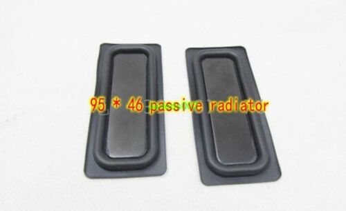 2 pz radiatore passivo rettangolare 95*46 mm altoparlanti bassi ausiliari per audio fai da te - Foto 4 di 4