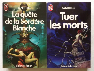 Lot Tanith Lee - La quête de la Sorcière Blanche / Tuer les morts - J'ai Lu 1986 - Photo 1/4