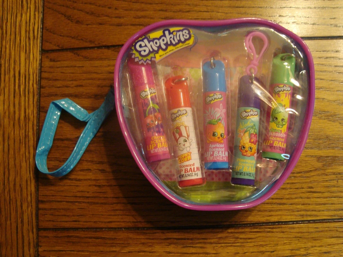 Shopkins lip balm set 2025