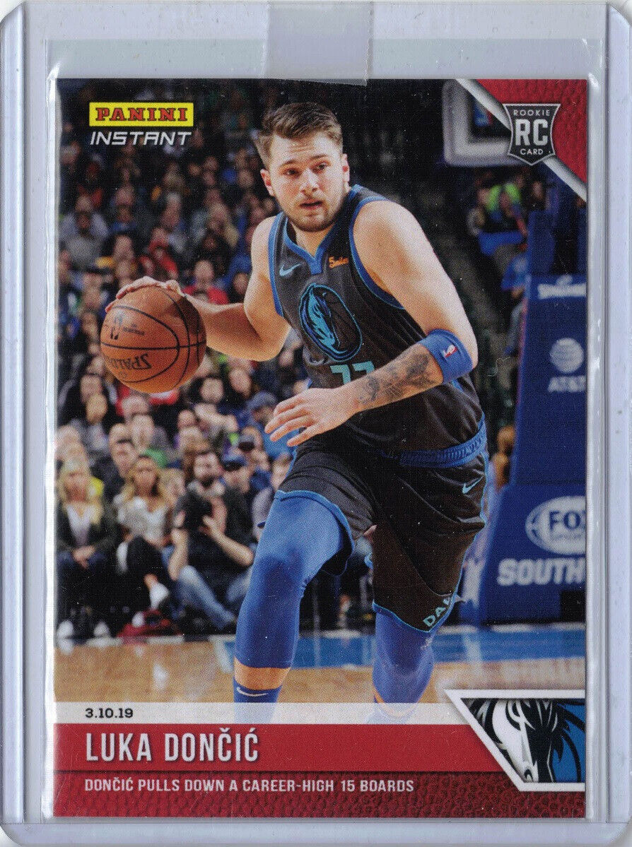 2018-19 Panini Instant NBA Basketball #118 Luka Doncic Rookie Card RC - 1 of 201