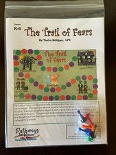 The Trail of Fears CBT Counseling Game, Play Therapy for Anxiety and Phobias