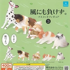 Kaze ni mo makezu. Mascot figure Part.3 Capsule Toy 5 Type Full Comp Set Gacha