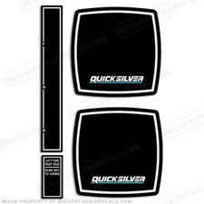 Fits Mercury Quicksilver Full Throttle Control Decal Kit