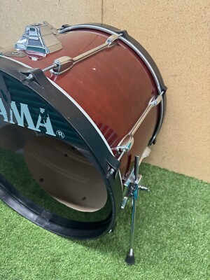 ⚡️Vintage Tama Rockstar 22”X16” Bass Kick Drum Red Lacquer