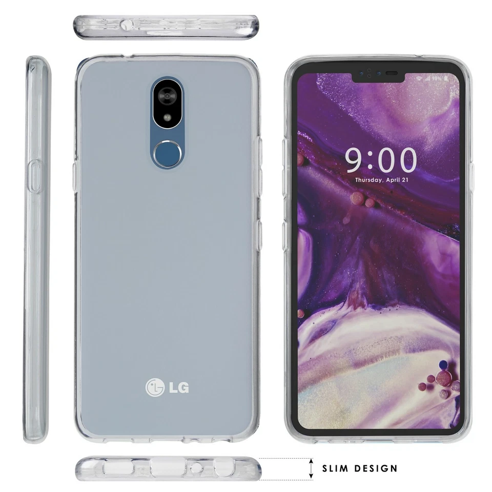 Funda protectora de gel TPU suave flexible ultraligera para LG Stylo 5 Foto 2 de 4