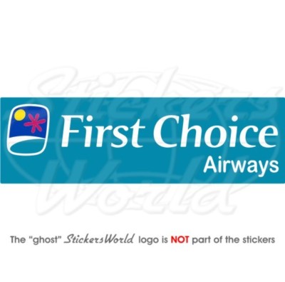 Vinyl Aufkleber First Choice Airways Fluglinie 180 mm