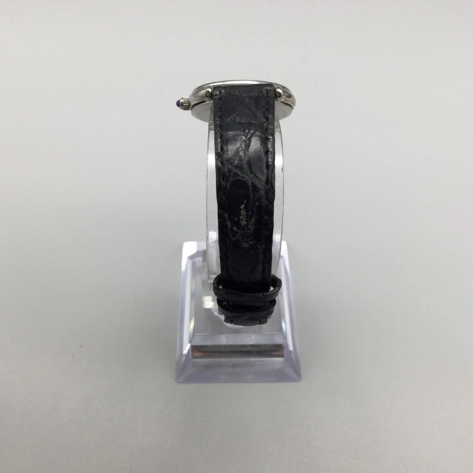 Reloj Concord Bennington Mujer 25mm Tono Plateado Correa Cuero Batería Nueva Foto 4 de 4