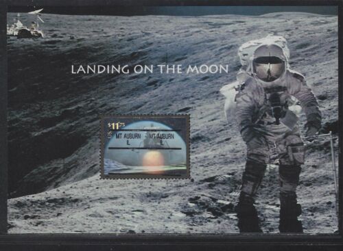 Dollar Denom Precancels - IL - Mt Auburn - 3413-904 - $11.75 Landing on the Moon - Photo 1/3