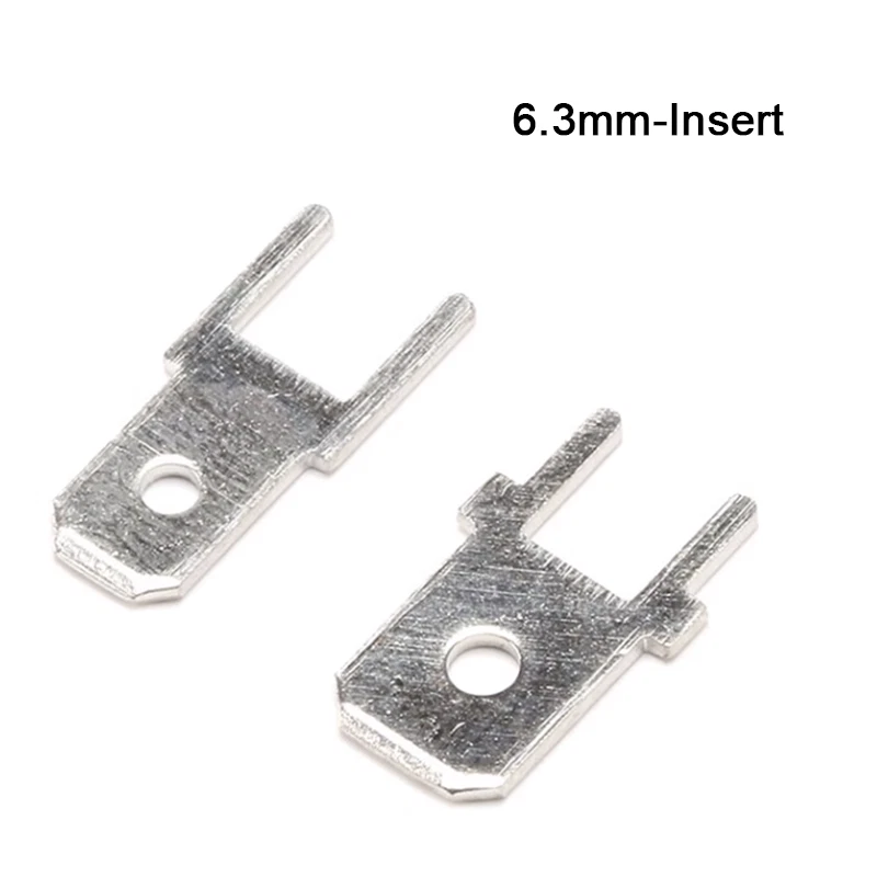 2.8mm/4.8mm/6.3mm Insert/Terminal Block Spade Electrical Wire Crimp Connectors - Image 4 of 4