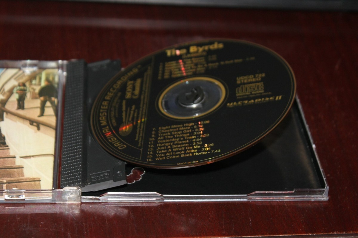 THE BYRDS - Untitled - MFSL GOLD Disc CD CUTOUT Mobile Fidelity 