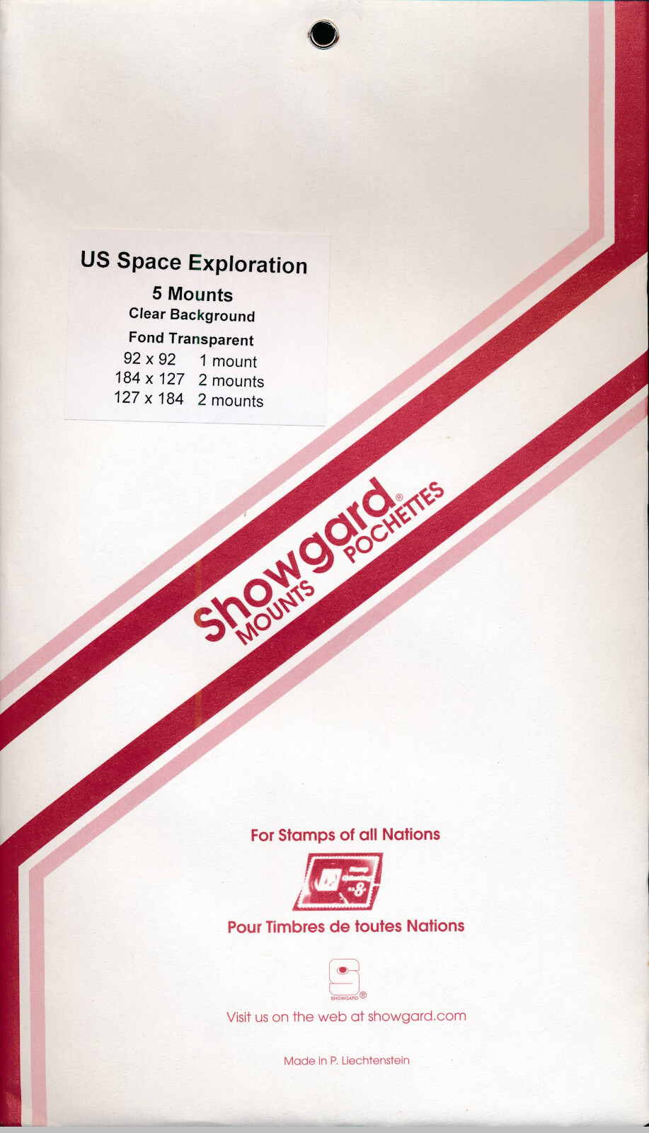 showgard-stamp-mount-set-us-space-exploration-sheets-clear-pack-of