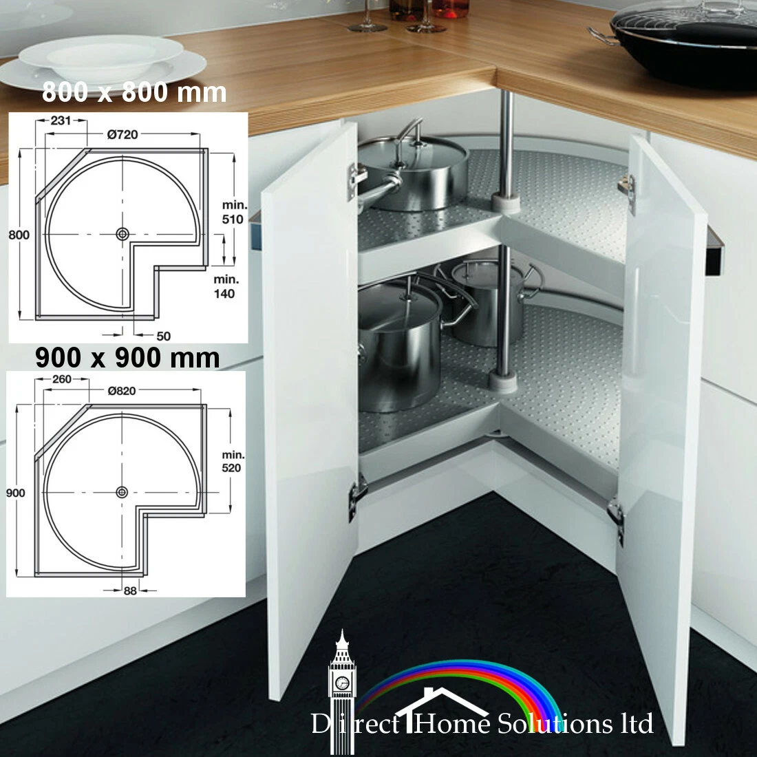 Kitchen 2024 carousel unit