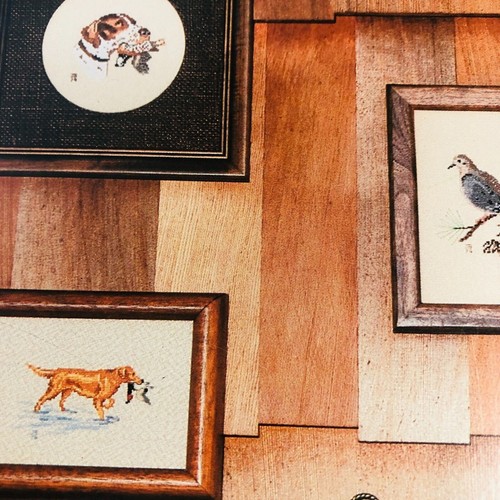 VTG COUNTRY SPORTSMAN CROSS STITCH BOOKLET  Outdoor Dogs, Birds (1979)  - Picture 6 of 10