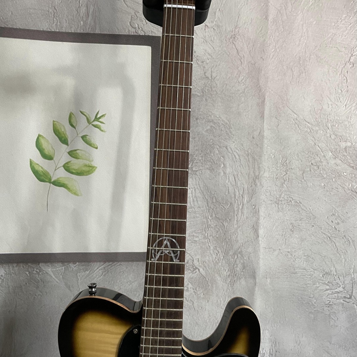 Custom Made Flame maple top TL  テレキャス Custom Brown Natural Flame Maple Top T-Style Electric Guitar