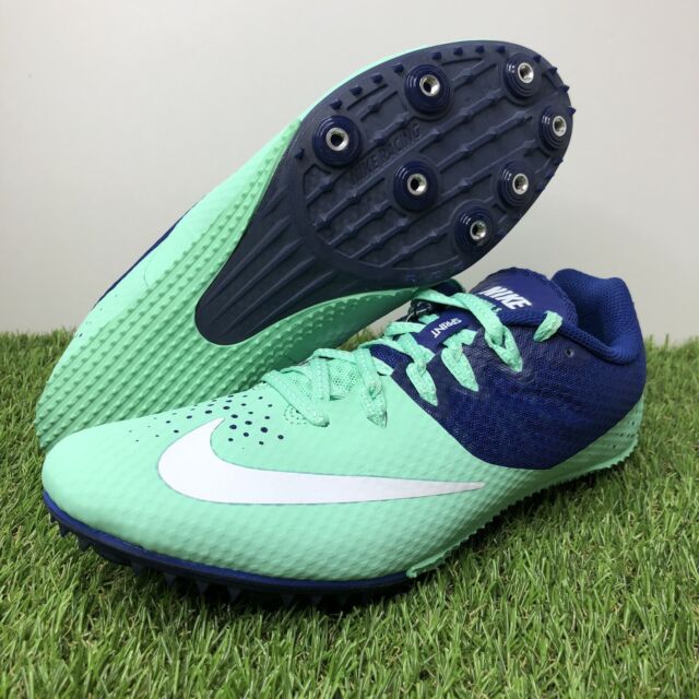 Nike Zoom Rival S Track & Field Spikes Green/Blue 806558-314 Women's Size 9.5 | eBay