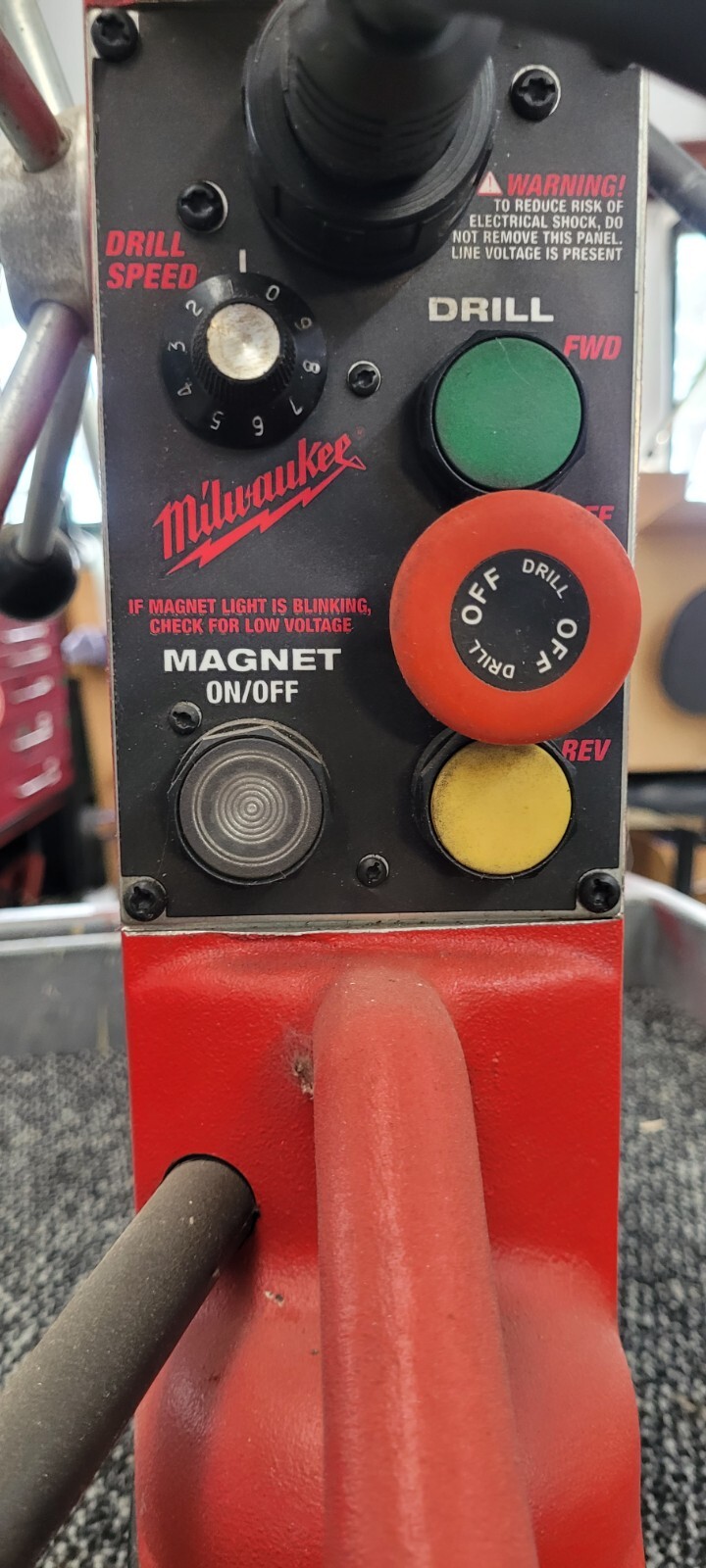 Milwaukee 4202 Drill Press with 42621 Drill Motor 3/4