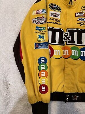 JH Design Mens Yellow Brown M&M's Kyle Busch Racing-NASCAR JH Design Mens Yellow Brown M&M's Kyle Busch Racing-NASCAR
